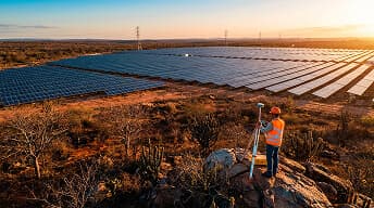 Topografia para energia renovável: O guia definitivo [2026]