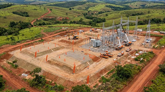 Topografia para subestações de energia: processos, normas e precisão
